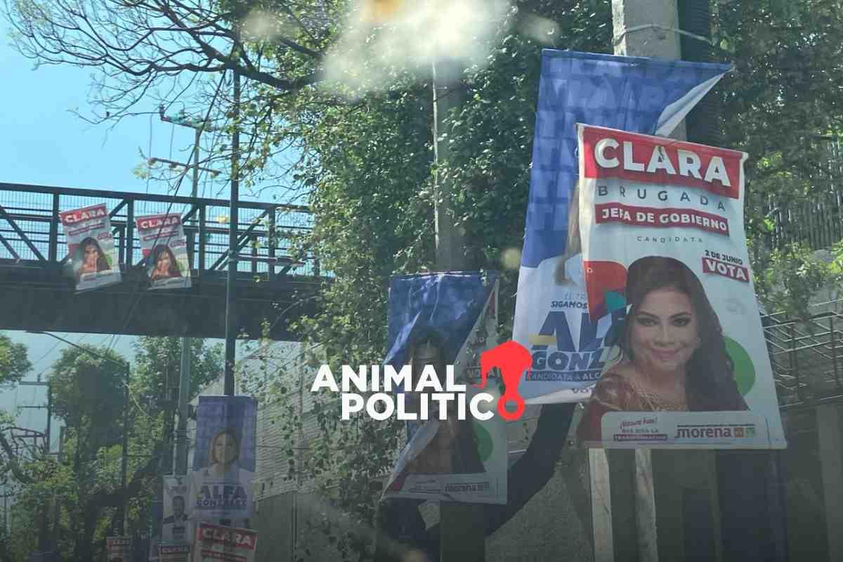Propaganda se multiplica en CDMX por inicio de campañas de candidaturas a las 16 alcaldías