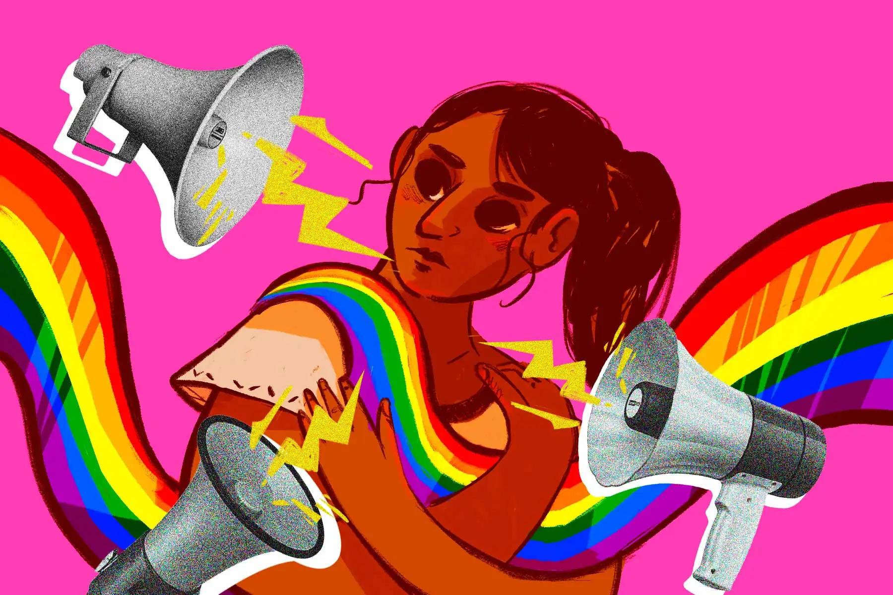 Organizaciones realizan campañas en internet y en el mundo offline para promover narrativas anti-LGBTQ+