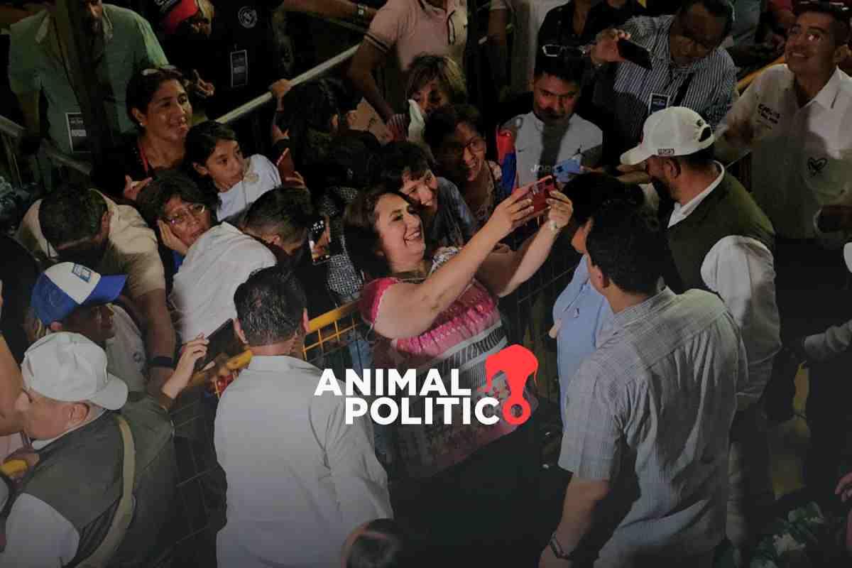Con actos multitudinarios en Veracruz, Xóchitl Gálvez muestra que sigue en la pelea