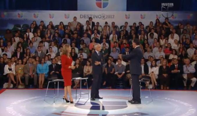 Romney en Univisión: “La Ley Arizona existe porque Obama no resolvió el problema migratorio”
