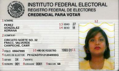 Eliminar domicilio de credenciales del IFE, propone PRI