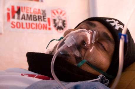 Prepara SME nueva huelga de hambre en el Zócalo
