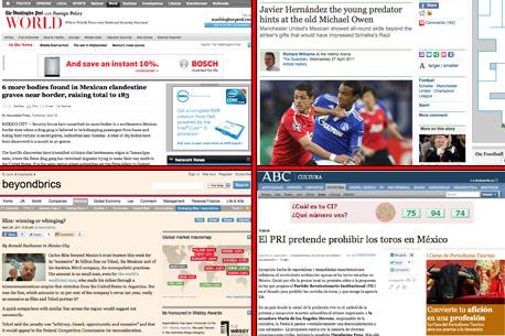 Reporte Semanal: <br>México en el exterior