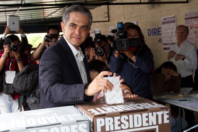 Miguel Ángel Mancera, sorprendido por la participación de la ciudadanía