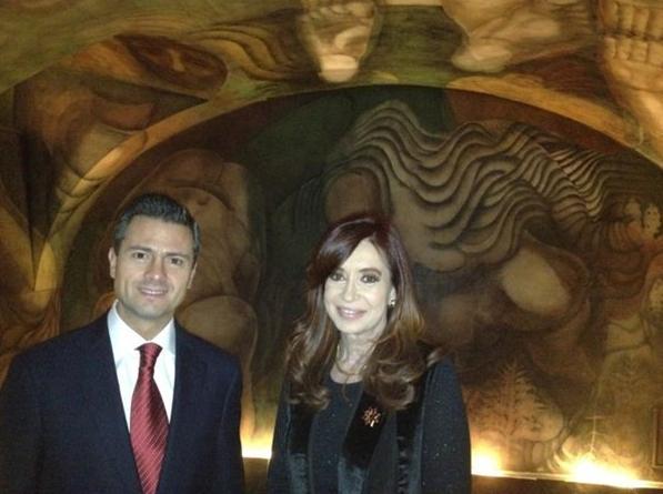 Peña Nieto se compromete a resolver diferencias con Argentina