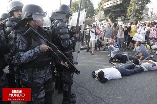 ¿Por qué la policía respondió con tanta fuerza a las protestas en Brasil?
