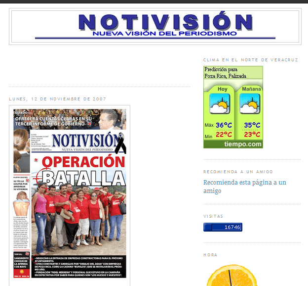 Amenazan a Notivisión de Veracruz