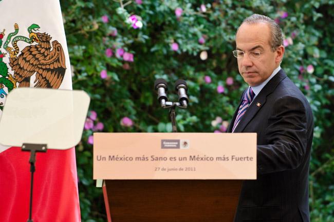 Puede haber violencia en la elección de 2012: Calderón