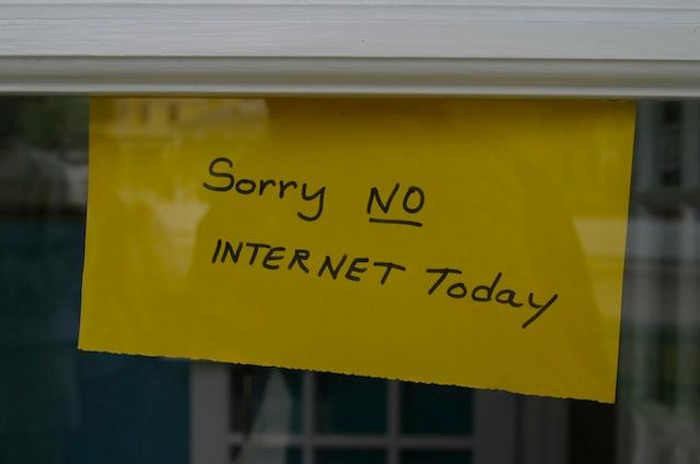 Cuando Venezuela desapareció de la web