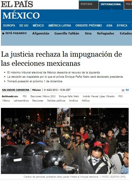 ¿Cómo reportó la prensa internacional el fallo del TEPJF?