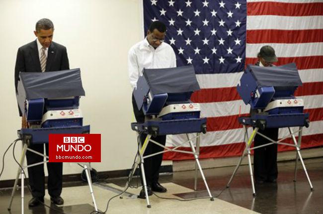 ¿Por qué Obama vota con diez días de anticipación?