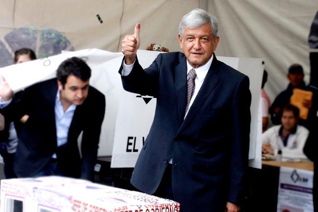 “No voté por mí”: AMLO