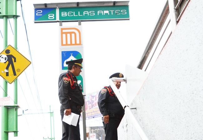 Investigan a grupo subversivo por estallido en Metro Bellas Artes