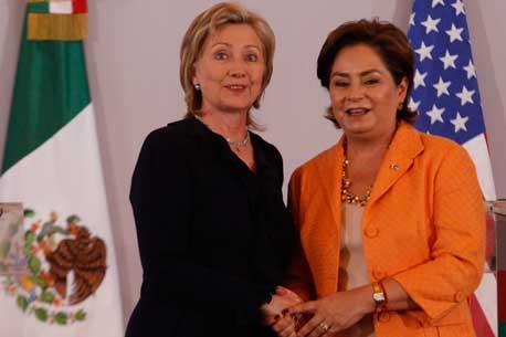 Hillary llega mañana a México a revisar lucha antidrogas
