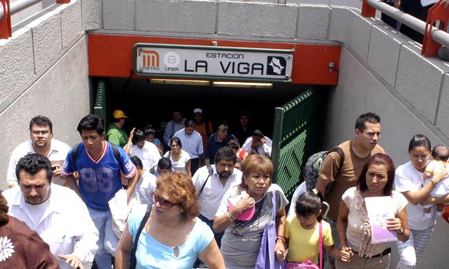 Los usuarios del metro, los más blindados contra el robo en la Ciudad de México