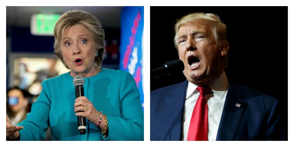 Clinton, con ventaja de dos dígitos en encuestas; campaña de Trump acepta que van atrás