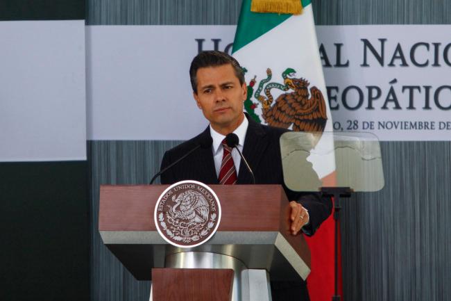 “Es momento de construir”, dice Peña Nieto a tres meses de Ayotzinapa