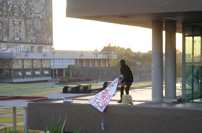 Liberan la Rectoría de la UNAM