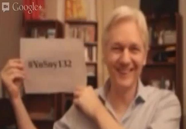 Assange se declara #YoSoy132