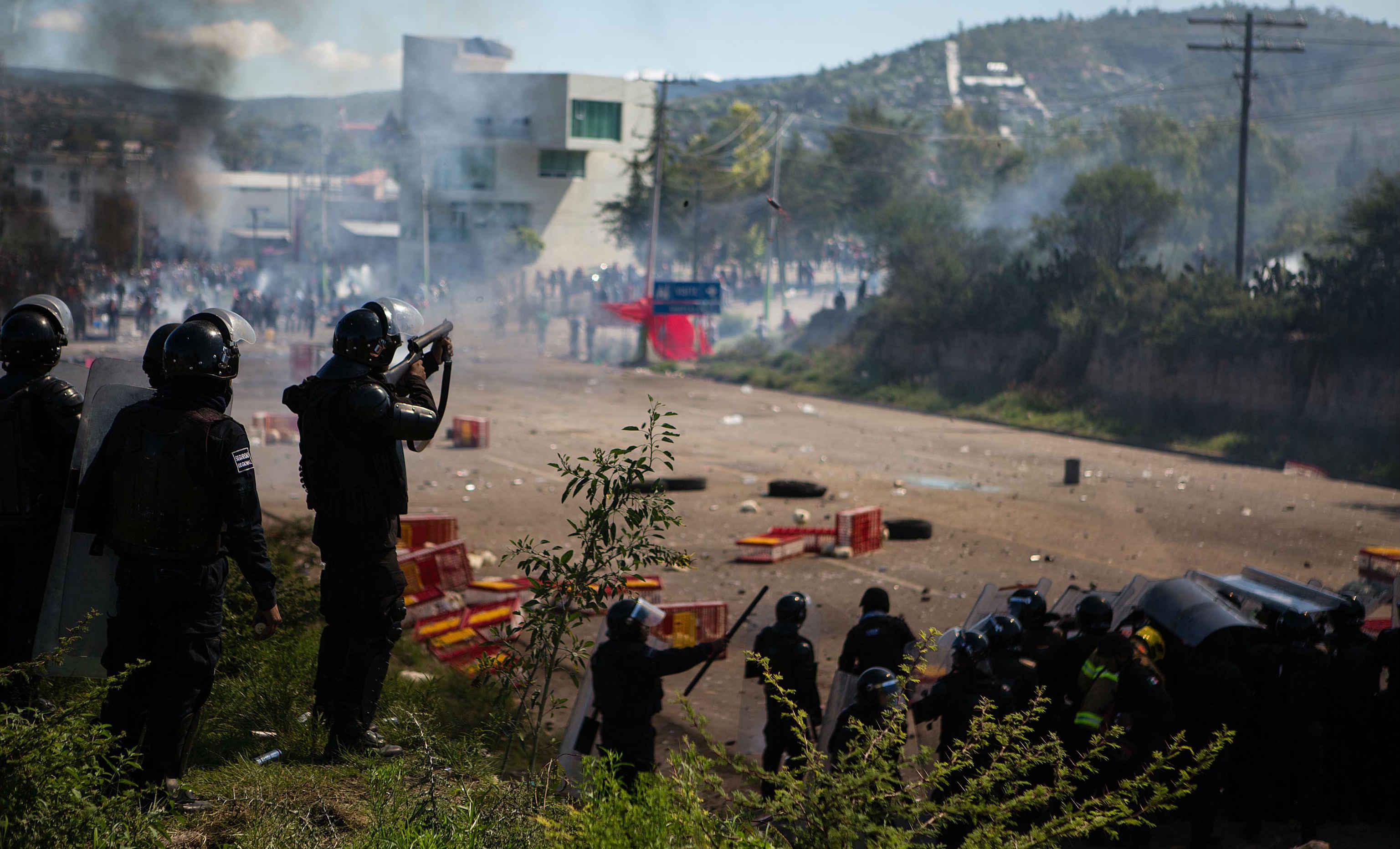 ¿Infiltrados? Hombres con chalecos antibalas recorrieron Nochixtlán antes del enfrentamiento