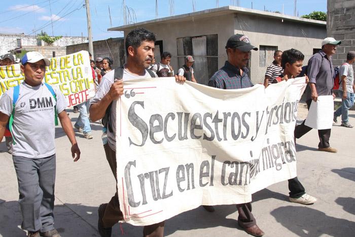 Centroamericanos marcharán a México en contra de los abusos a migrantes