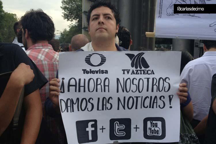 “Yo soy 132” pide a CFC rechazar fusión Televisa-Iusacell