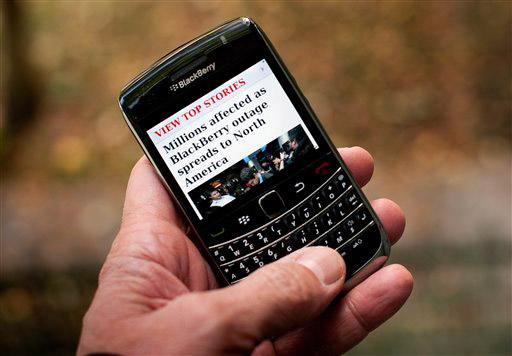 GDF pone en marcha una alerta sísmica para BlackBerry