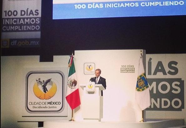 He cumplido 22 mil demandas ciudadanas en 100 días: Mancera