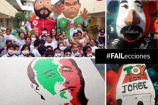#FAILecciones: Las 13 peores pifias de estos comicios; vota por la peor