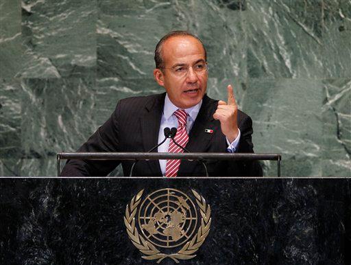 Calderón insiste en la ONU: “Regulemos el mercado de drogas” (discurso íntegro)