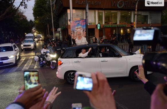 El Papa en México: Estas son las calles y estaciones cerradas este lunes