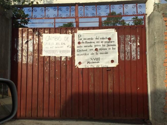 Sustraen urnas de casilla especial en Paracho, Michoacán