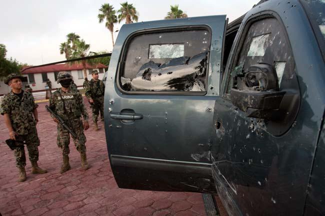 “Indicios” de que murió el principal líder de Los Zetas en choque con la Marina