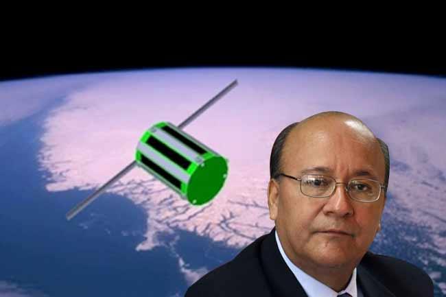 Diputado perredista manda a volar… ¡un satélite!