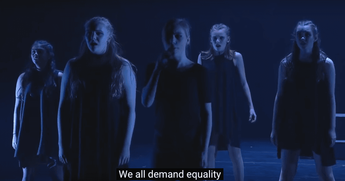 El poderoso mensaje feminista de unas jóvenes a través del baile