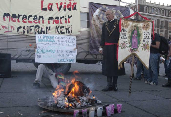 Llegan refuerzos policiales a Cherán