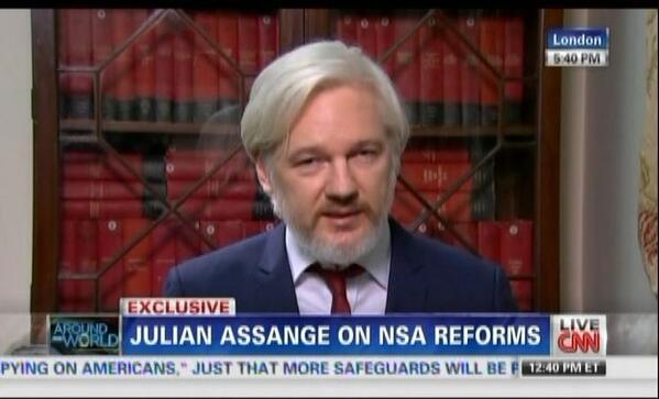 Vergonzoso, discurso de Obama sobre NSA: Assange (video)