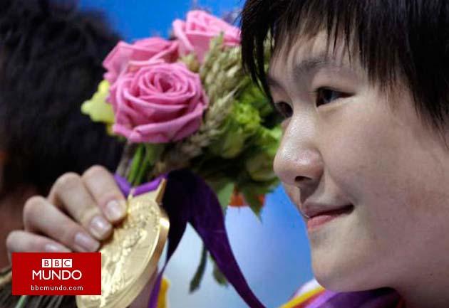 Londres 2012: “Es envidia”, dice la niña prodigio de la natación china