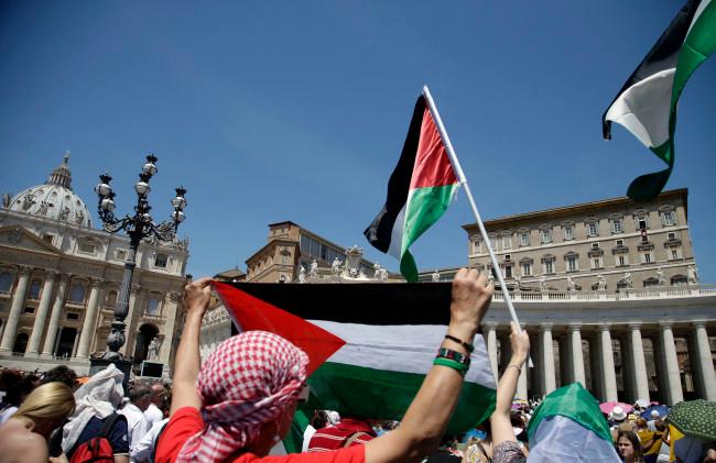 Israel y Palestina se reúnen por la paz en el Vaticano