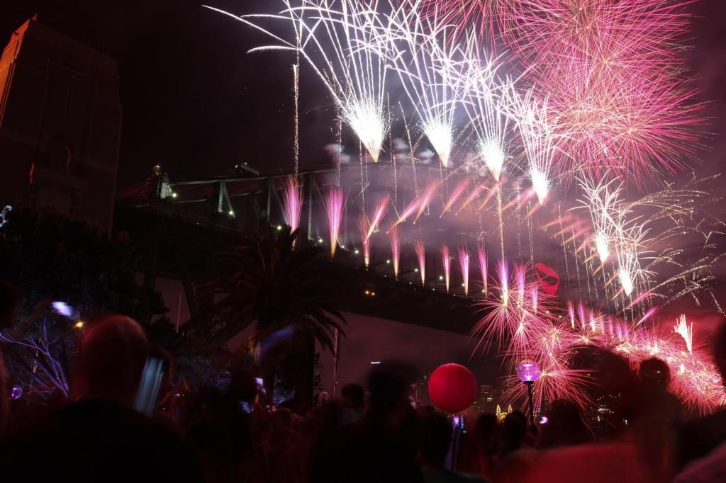 Así celebraron la llegada del 2013 en Sydney