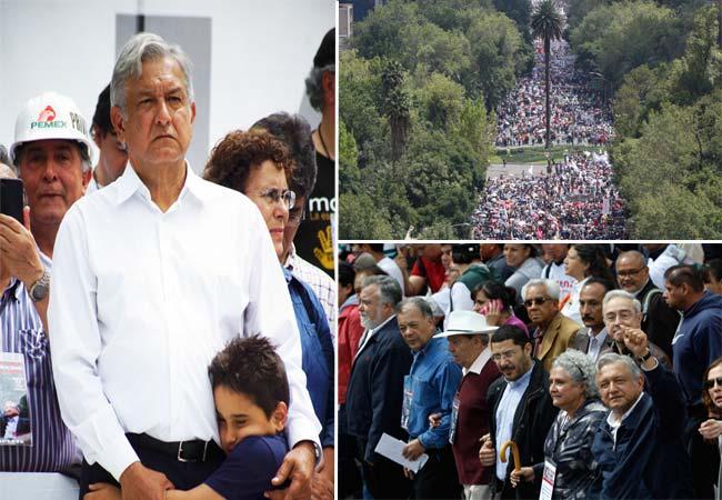 AMLO buscará llegar al Zócalo en la marcha del domingo