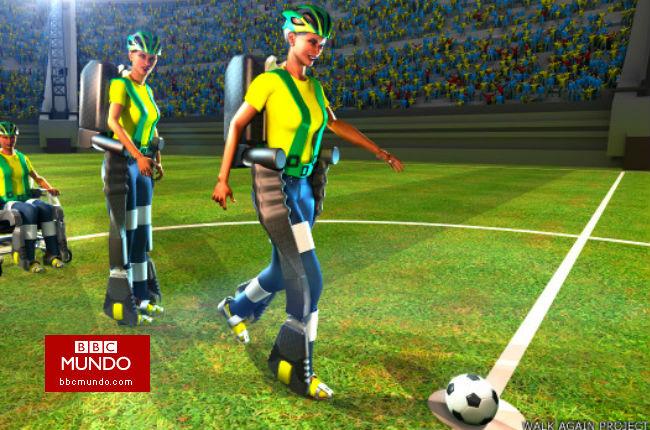 El exoesqueleto controlado por la mente que debutará en el Mundial de Brasil