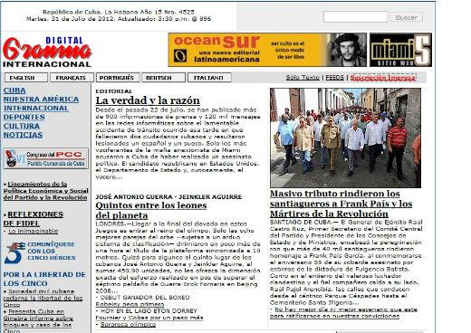 Acusan en Cuba a 4 mexicanos de incitar a la rebeldía