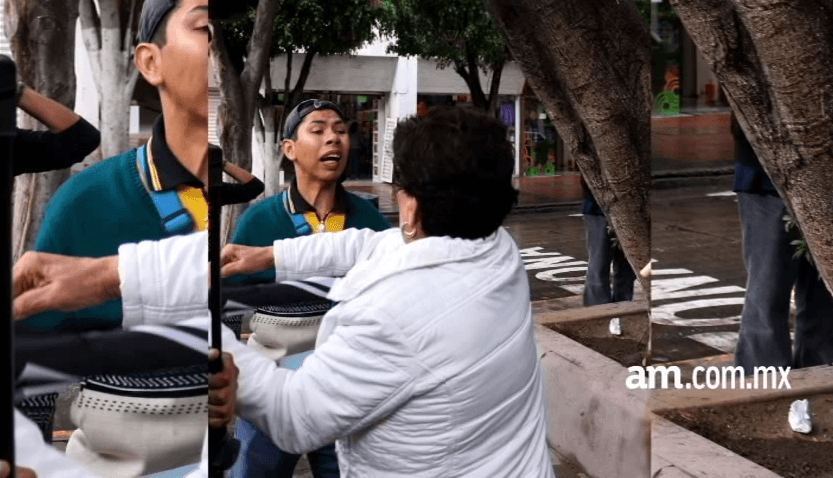 Un joven con discapacidad es agredido por una militante panista