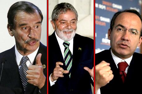 México y Brasil <br> antes y después de Lula
