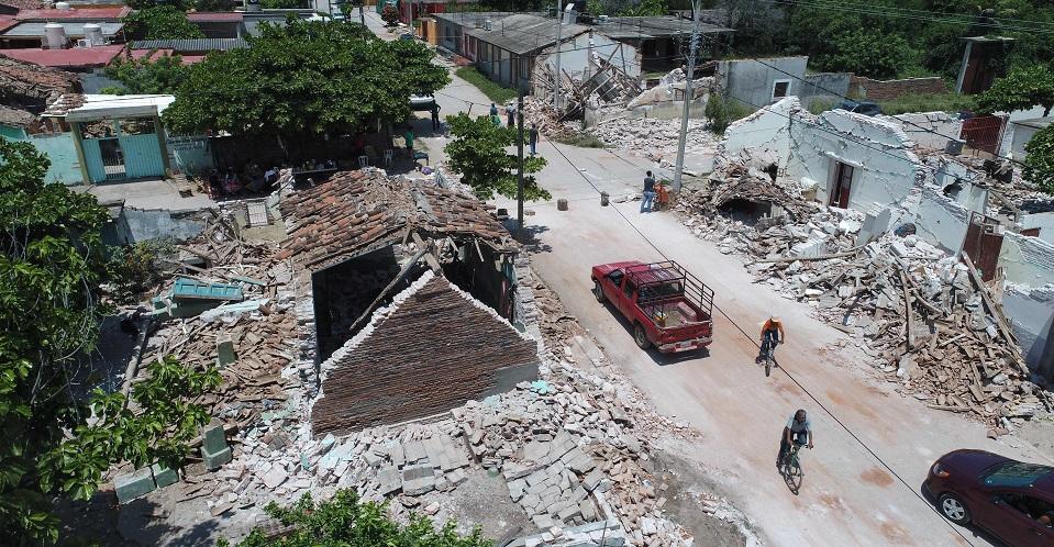 Sube a 96 la cifra de muertos por sismo; 41 municipios de Oaxaca fueron afectados