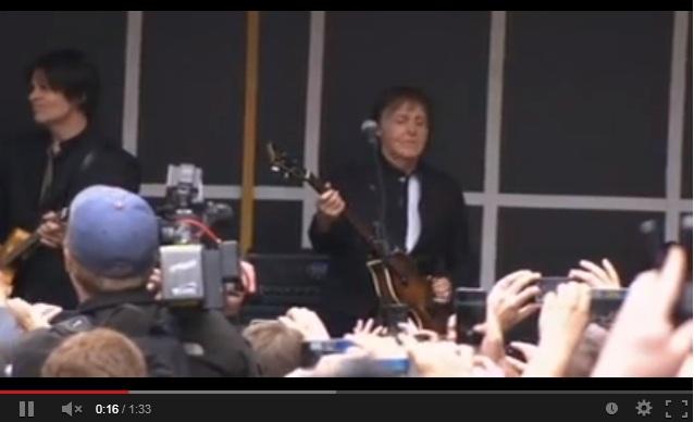 Y de repente… ¡un concierto de Paul McCartney!