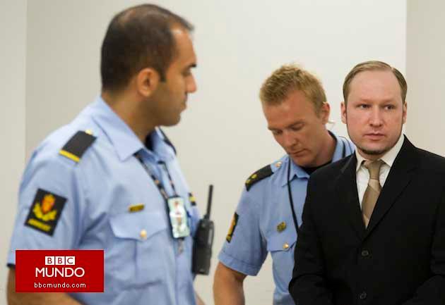 Termina el juicio a Breivik en Noruega