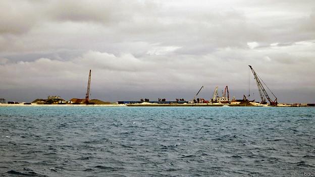 Las islas que China fabrica para extender su dominio marítimo