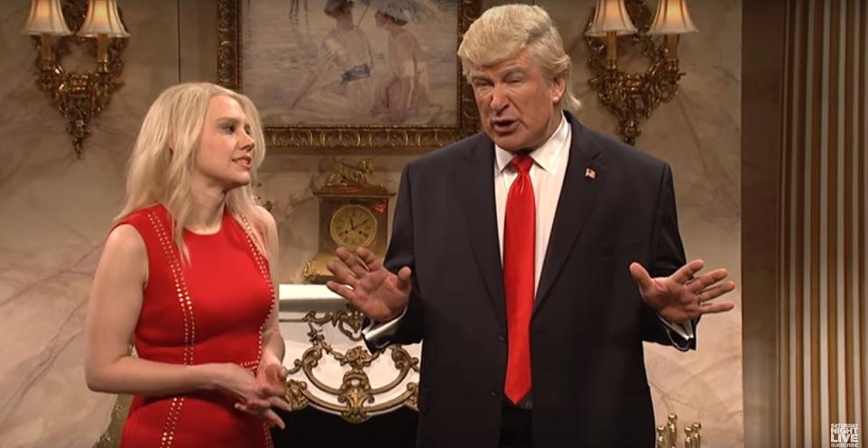 Nueve momentos inolvidables de la parodia a Trump y su equipo en SNL. Enjoy!